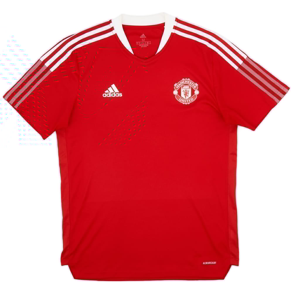 2020-21 Manchester United adidas Training Shirt - 9/10 - (M)