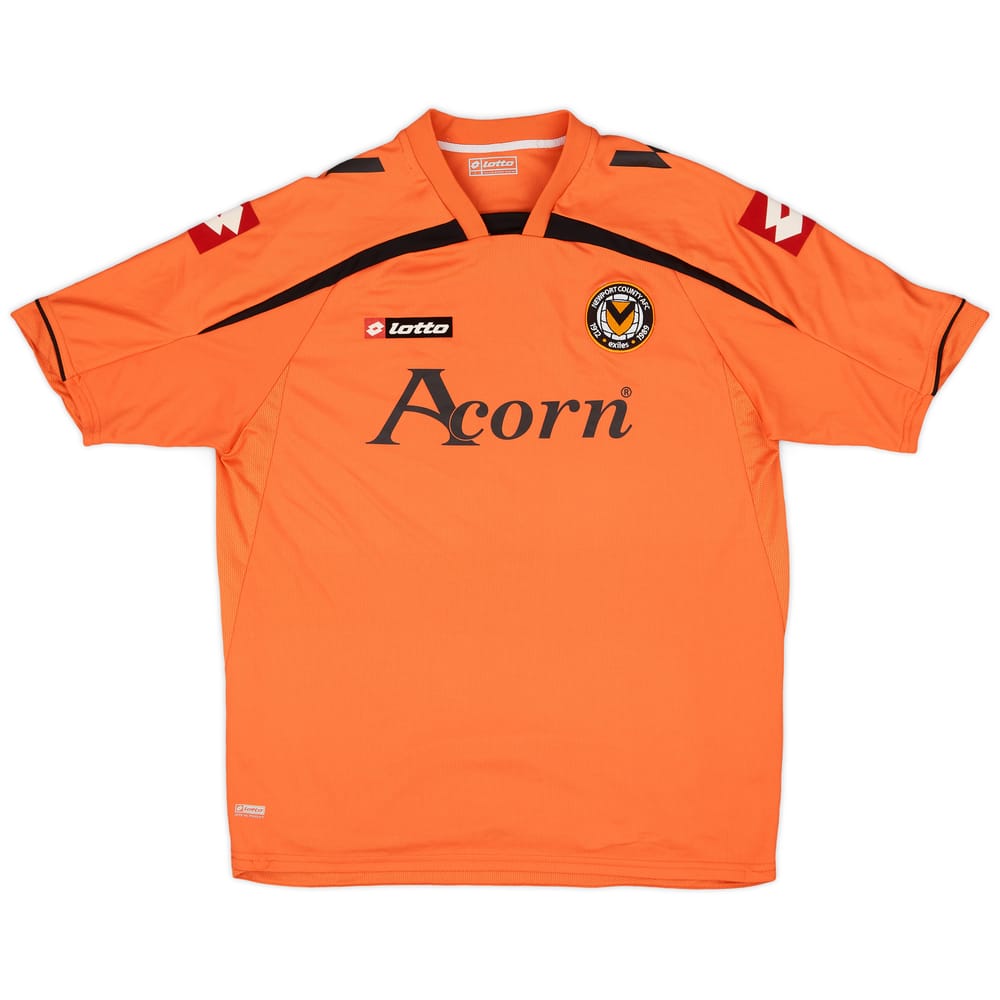 2010-11 Newport County Home Shirt #9 - 8/10 - (L)