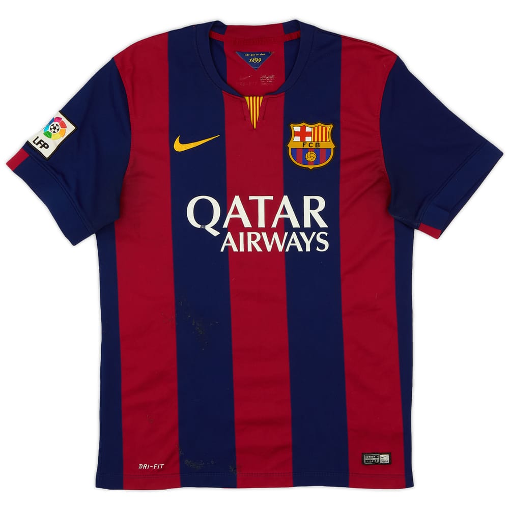 2014-15 Barcelona Home Shirt - 5/10 - (M)