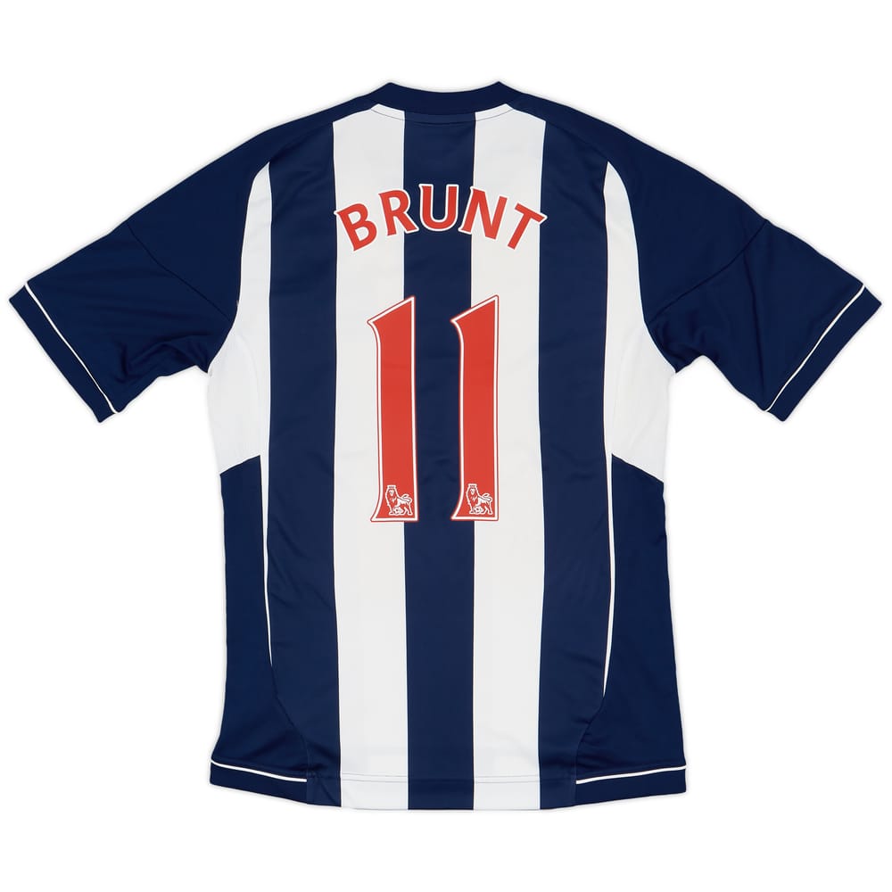 2012-13 West Brom Home Shirt Brunt #11 - 7/10 - (S)
