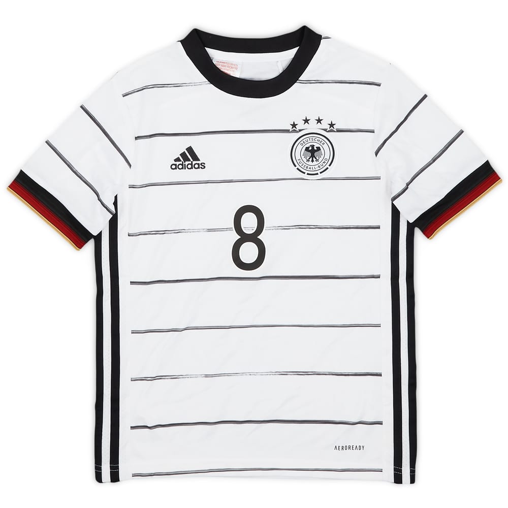 2020-21 Germany Home Shirt #8 - 9/10 - (9-10 Years)