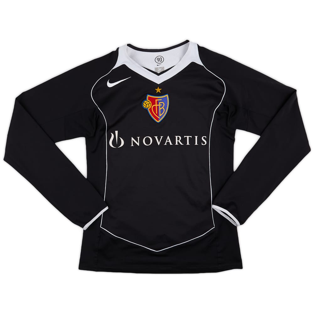 2004-05 FC Basel Away L/S Shirt - 9/10 - (XS)