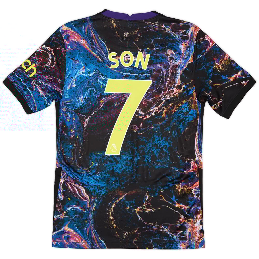 2021-22 Tottenham Away Shirt Son #7 - 10/10 - (S)
