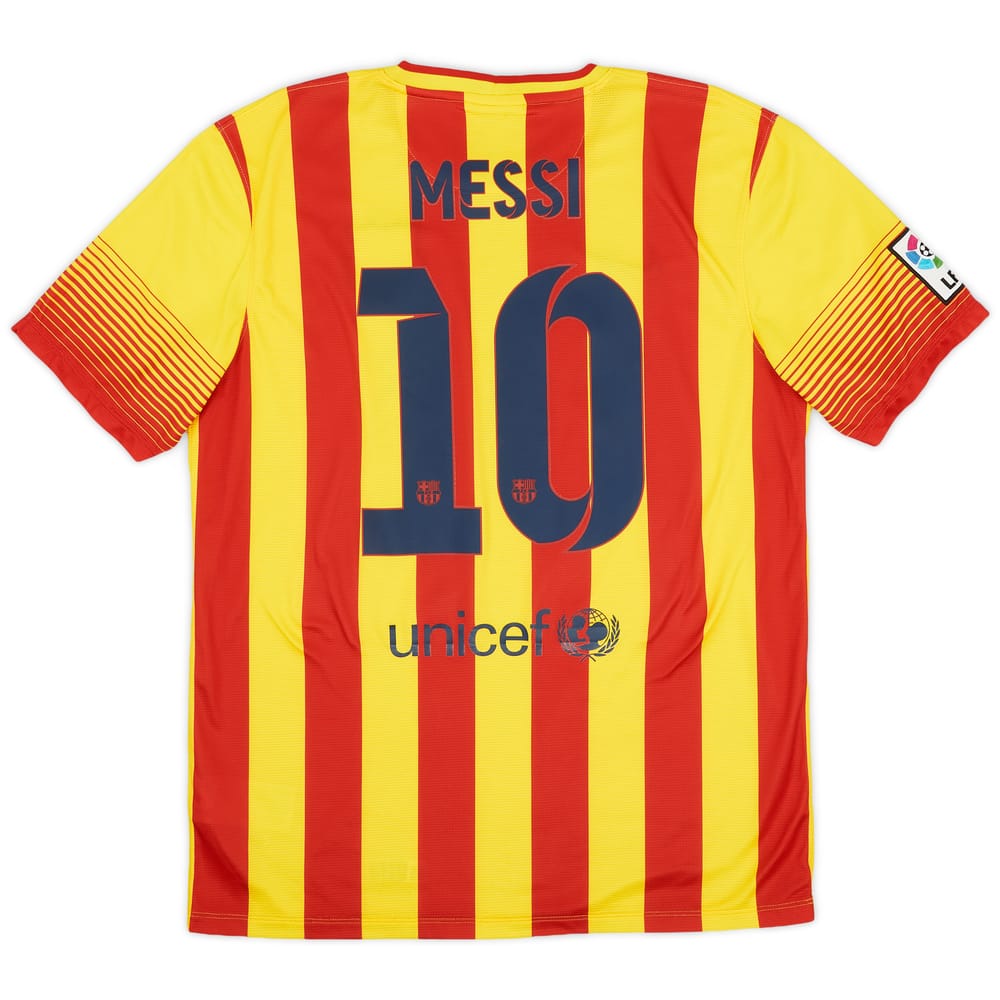 2013-15 Barcelona Away Shirt Messi #10 - 8/10 - (L)