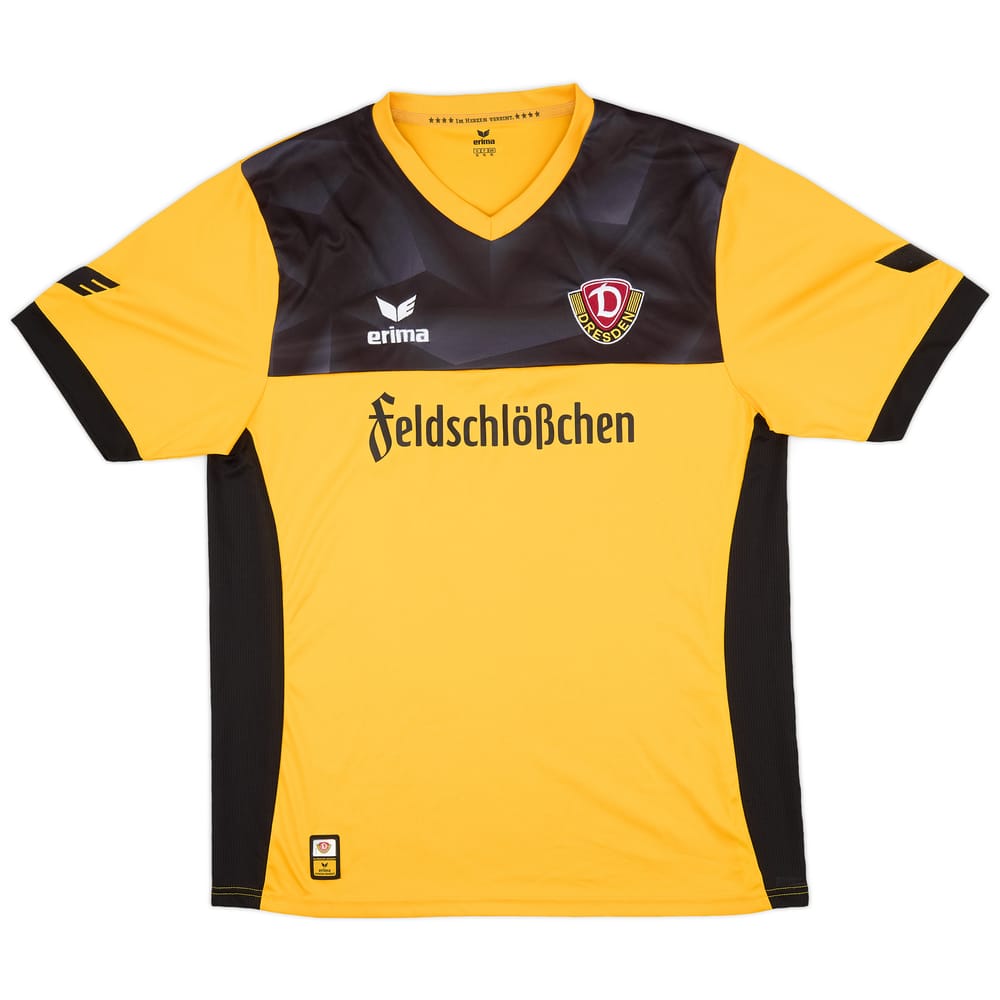 2017-18 Dynamo Dresden Home Shirt - 9/10 - (XL)