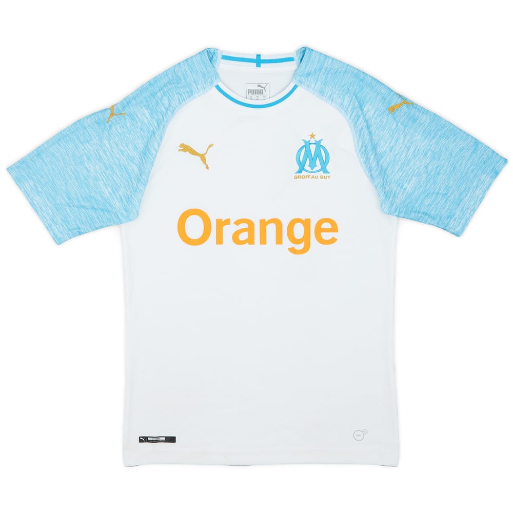 2018-19 Olympique Marseille Home Shirt - 8/10 - (XS)