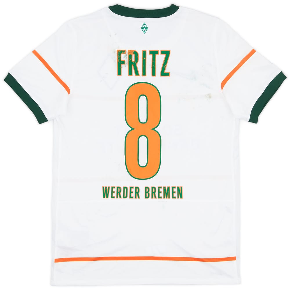 2009-10 Werder Bremen Away Shirt Fritz #8 - 4/10 - (S)