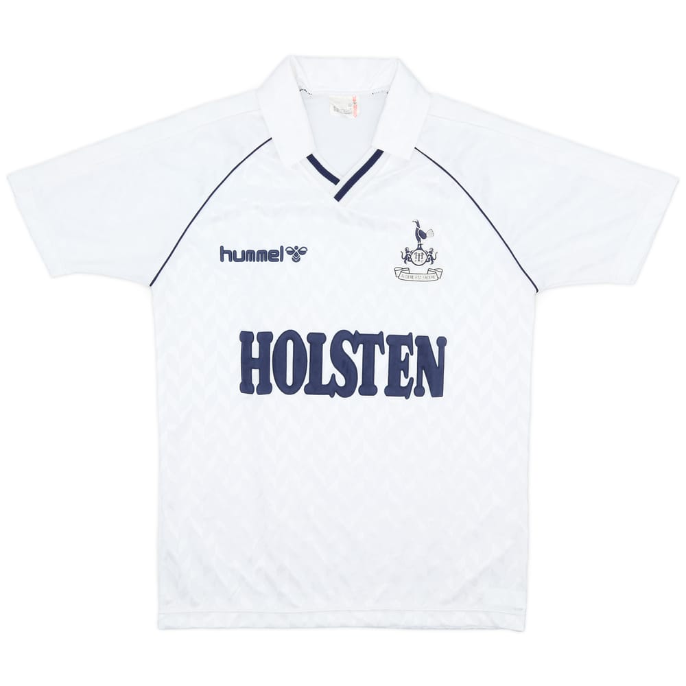 1987-89 Tottenham Home Shirt - 9/10 - (S)