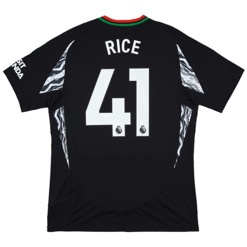 2024-25 Arsenal Away Shirt Rice #41