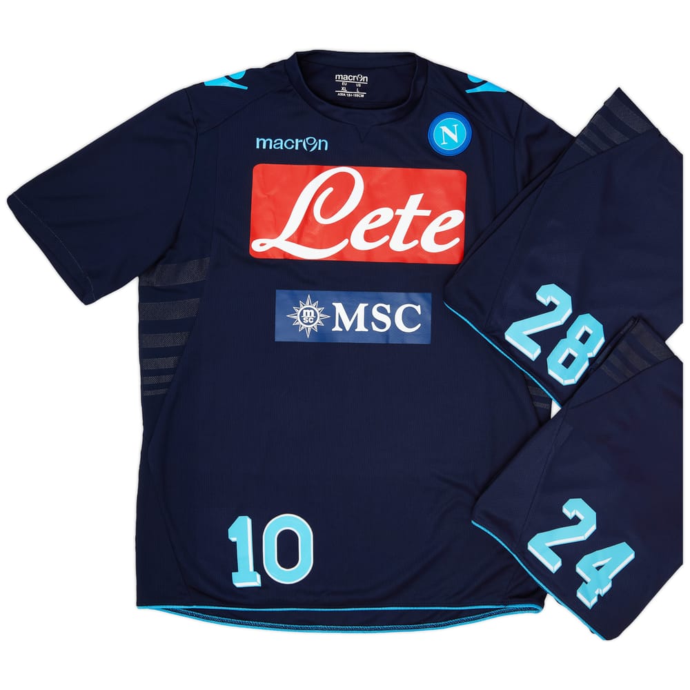 2013-14 Napoli Player Issue Training Tee # - 5/10