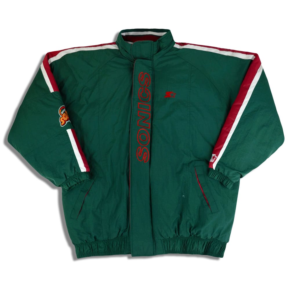 1990s Seattle Supersonics Starter Coat XXL