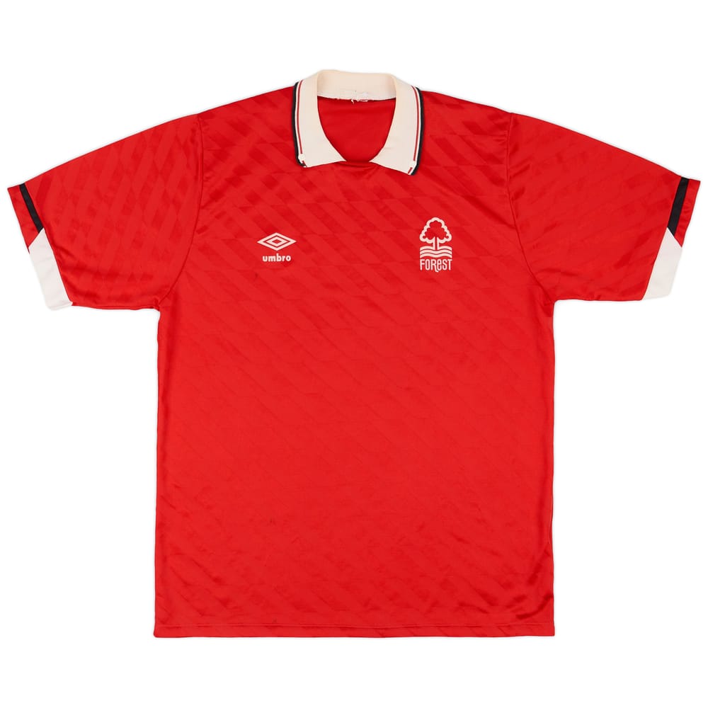 1988-90 Nottingham Forest Home Shirt - 7/10 - (L)