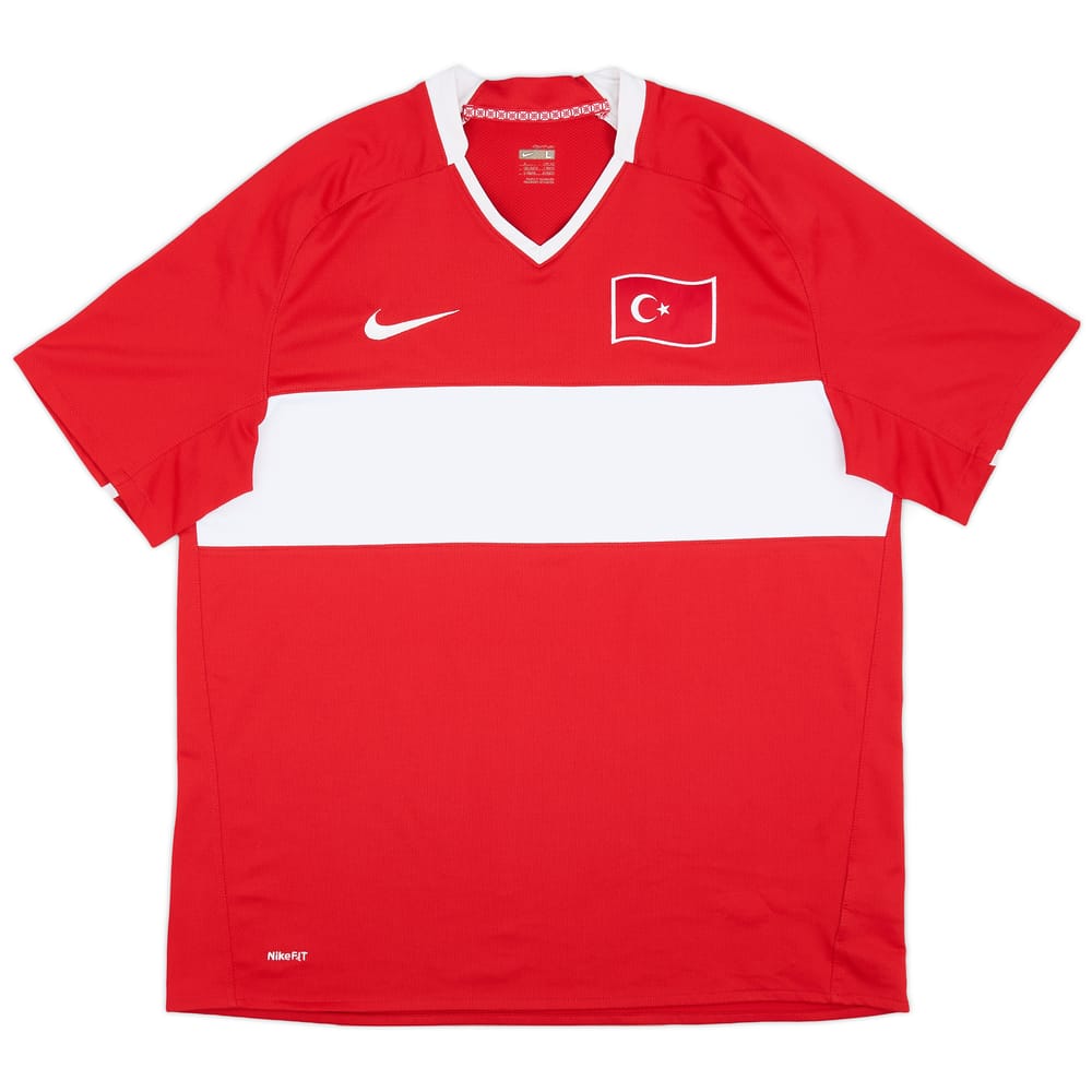 2008-10 Turkey Home Shirt - 9/10 - (L)