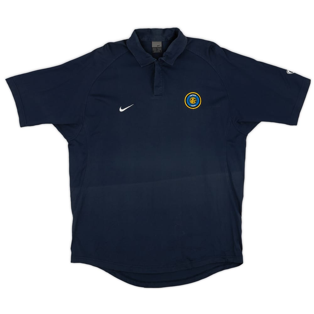 2003-04 Inter Milan Nike Polo Shirt - 9/10 - (XL)