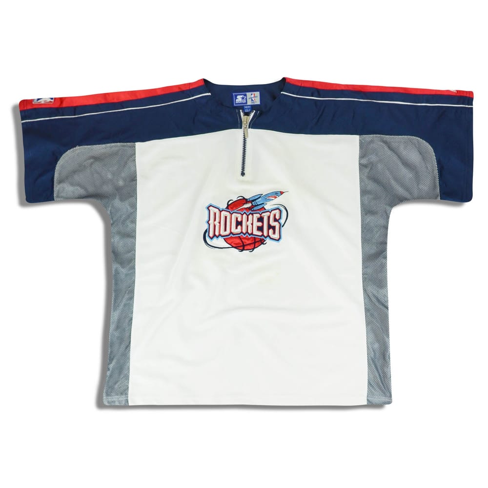 1995-03 Houston Rockets Starter Shooting Shirt M