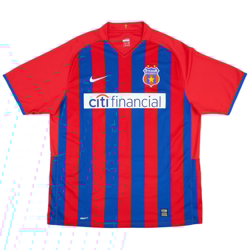 2008-09 Steaua Bucharest Home Shirt - 7/10 - (XL)