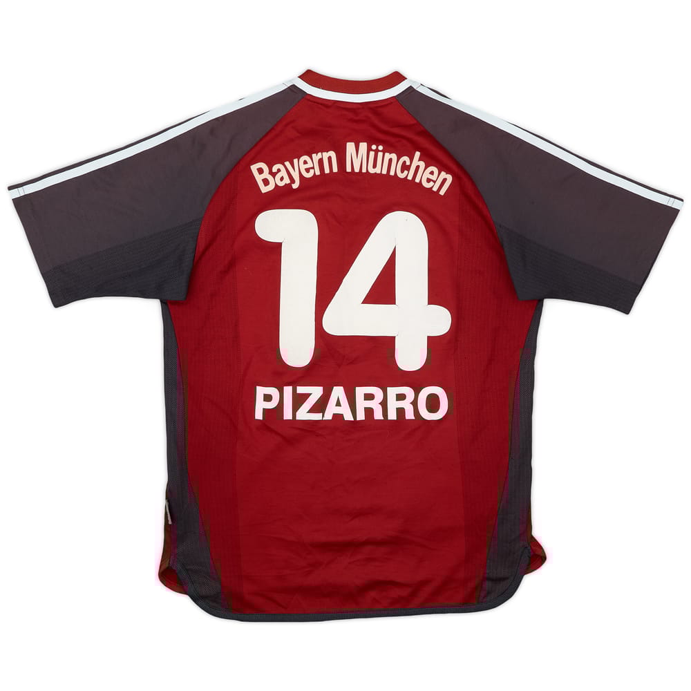 2001-02 Bayern Munich Home Shirt Pizarro #14 - 6/10 - (Y)