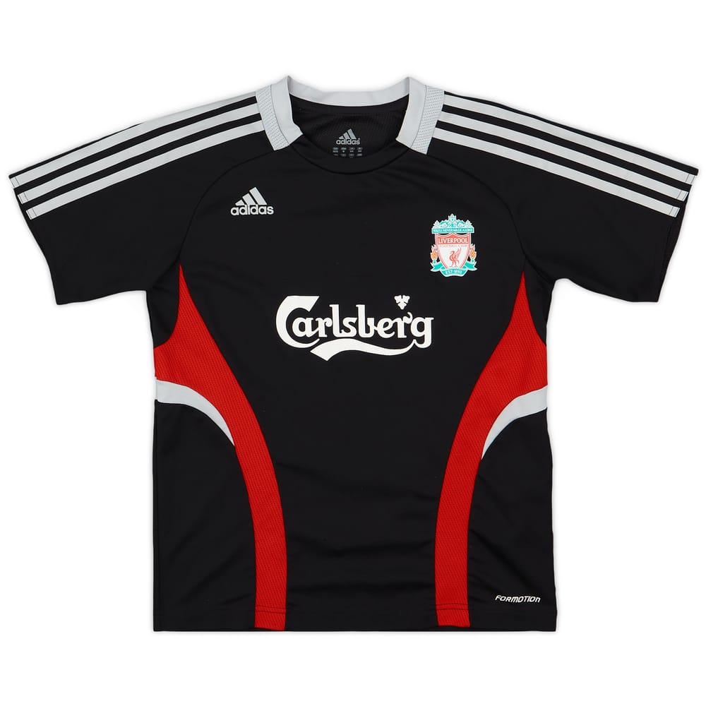 2008-09 Liverpool adidas Formotion Training Shirt - 8/10 - (M.Boys)