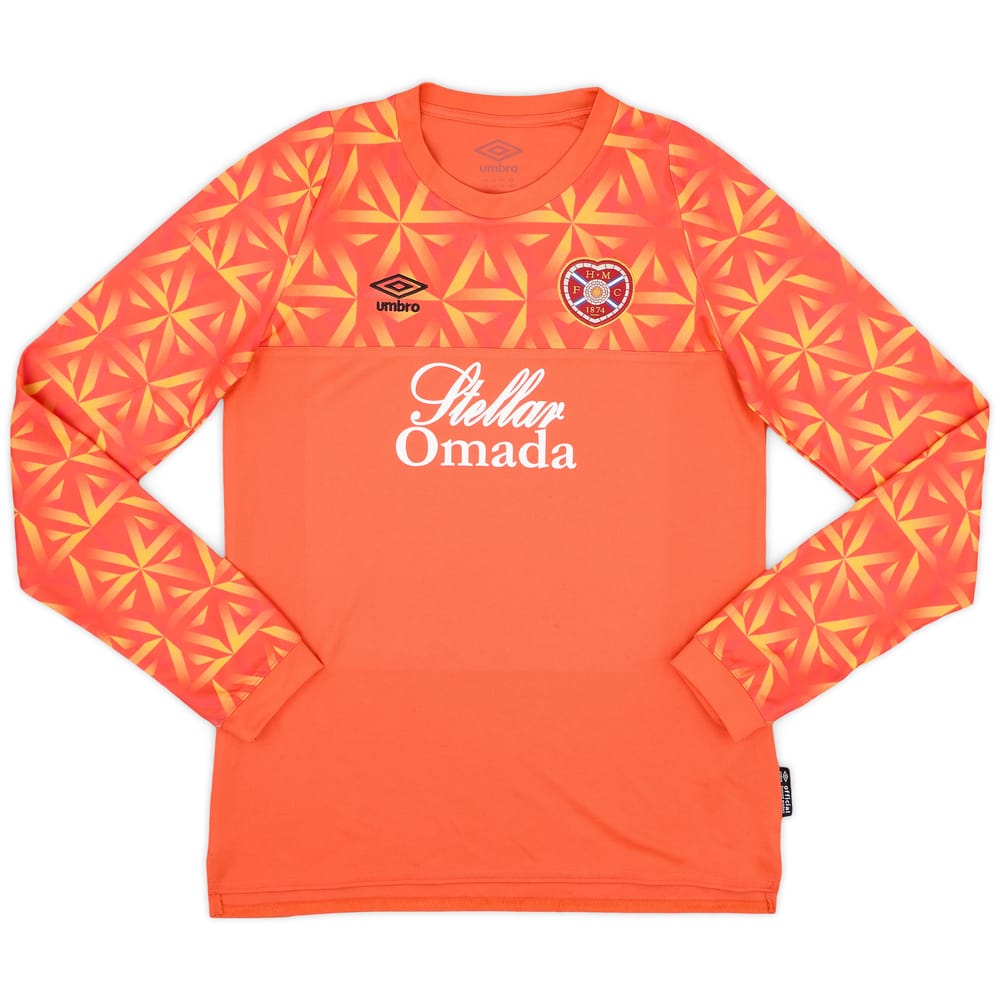 2022-23 Hearts GK Shirt - 7/10 - (XL.Boys)