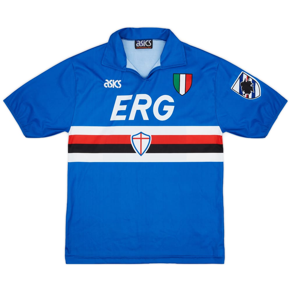 1991-92 Sampdoria Home Shirt - 8/10 - (M)