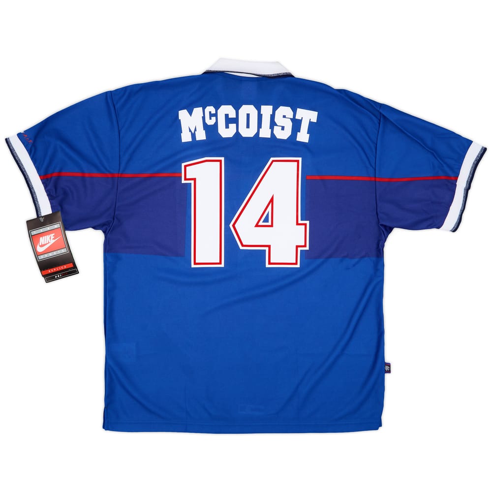 1997-99 Rangers Home Shirt McCoist #14 (XXL)