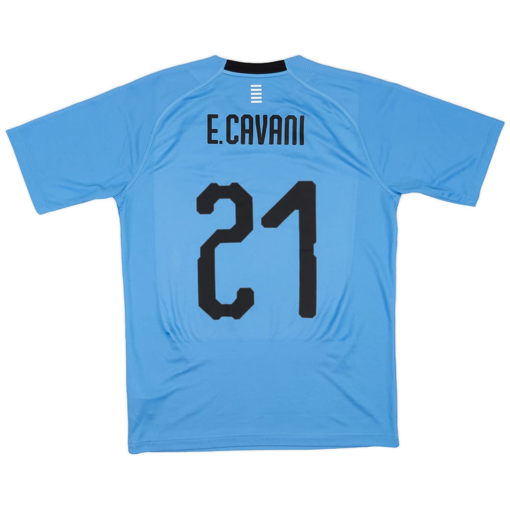 2018-19 Uruguay Home Shirt Cavani #21 - 9/10 - (M)