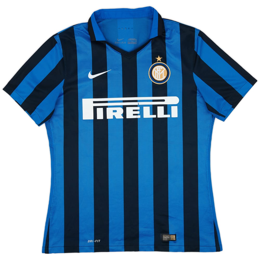 2015-16 Inter Milan Authentic Home Shirt - 6/10 - (L)