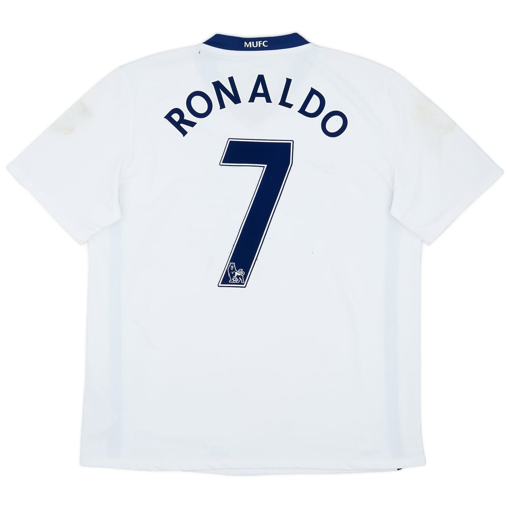 2008-10 Manchester United Away Shirt Ronaldo #7 - 6/10 - (L)