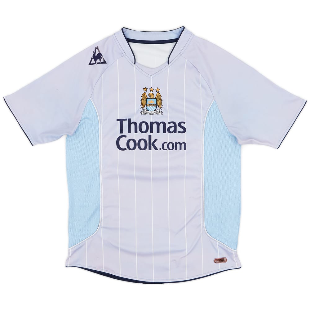 2007-08 Manchester City Home Shirt - 4/10 - (M)