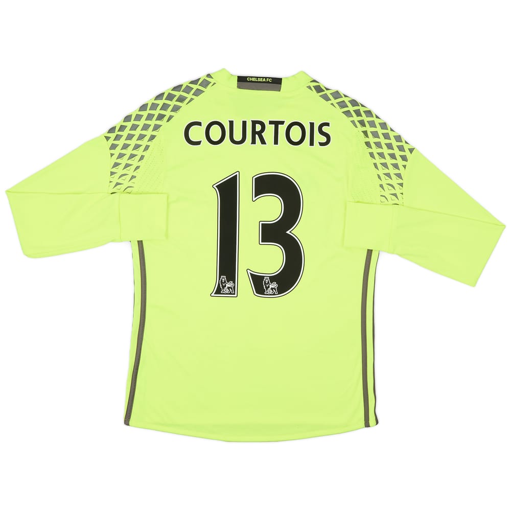 2016-17 Chelsea GK Away Shirt Courtois #13 - 9/10 - (L.Boys)