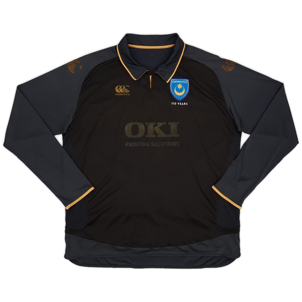 2008-09 Portsmouth Third L/S Shirt - 4/10 - (XXL)