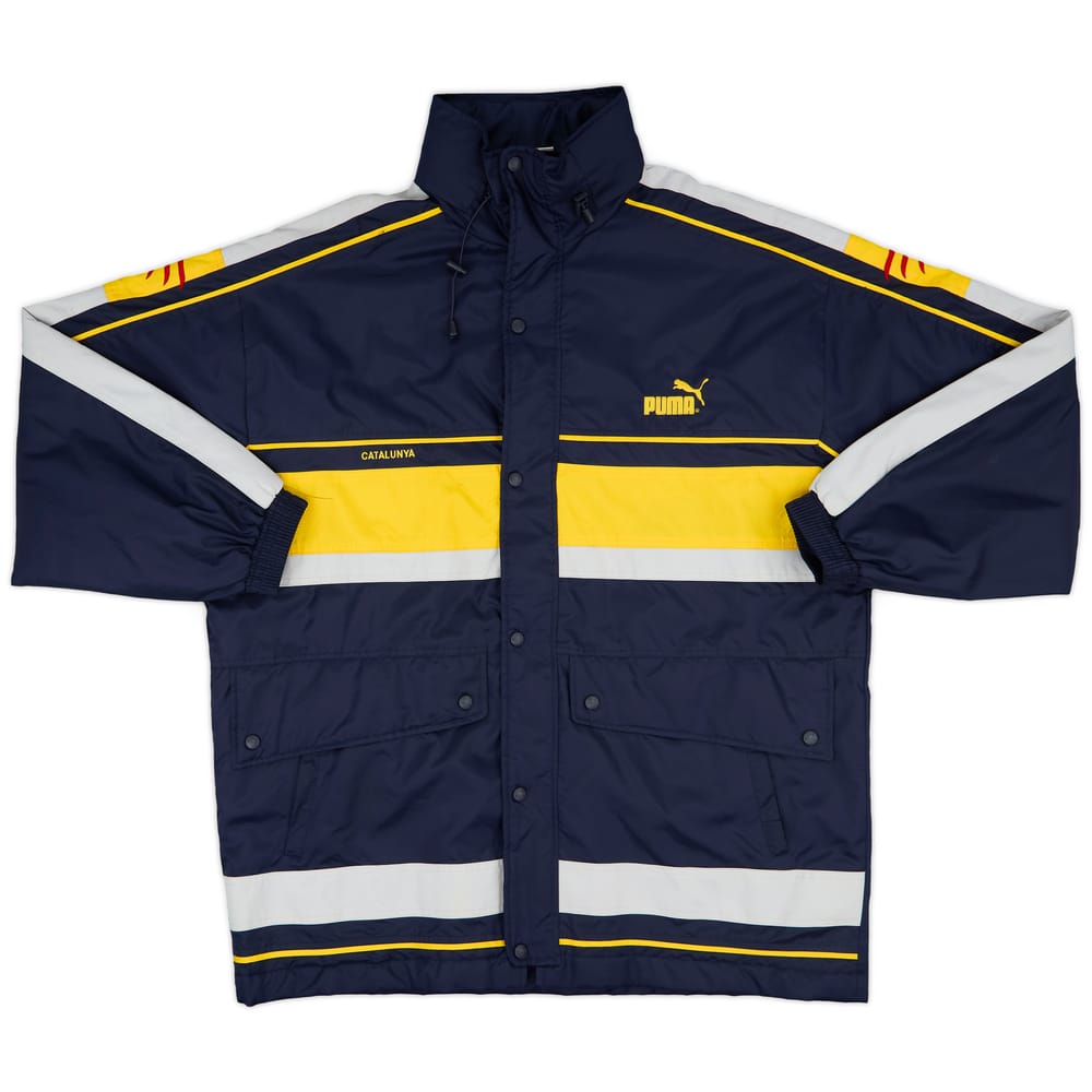 1997-99 Catalunya Puma Padded Bench Coat - 8/10 - (XXL)