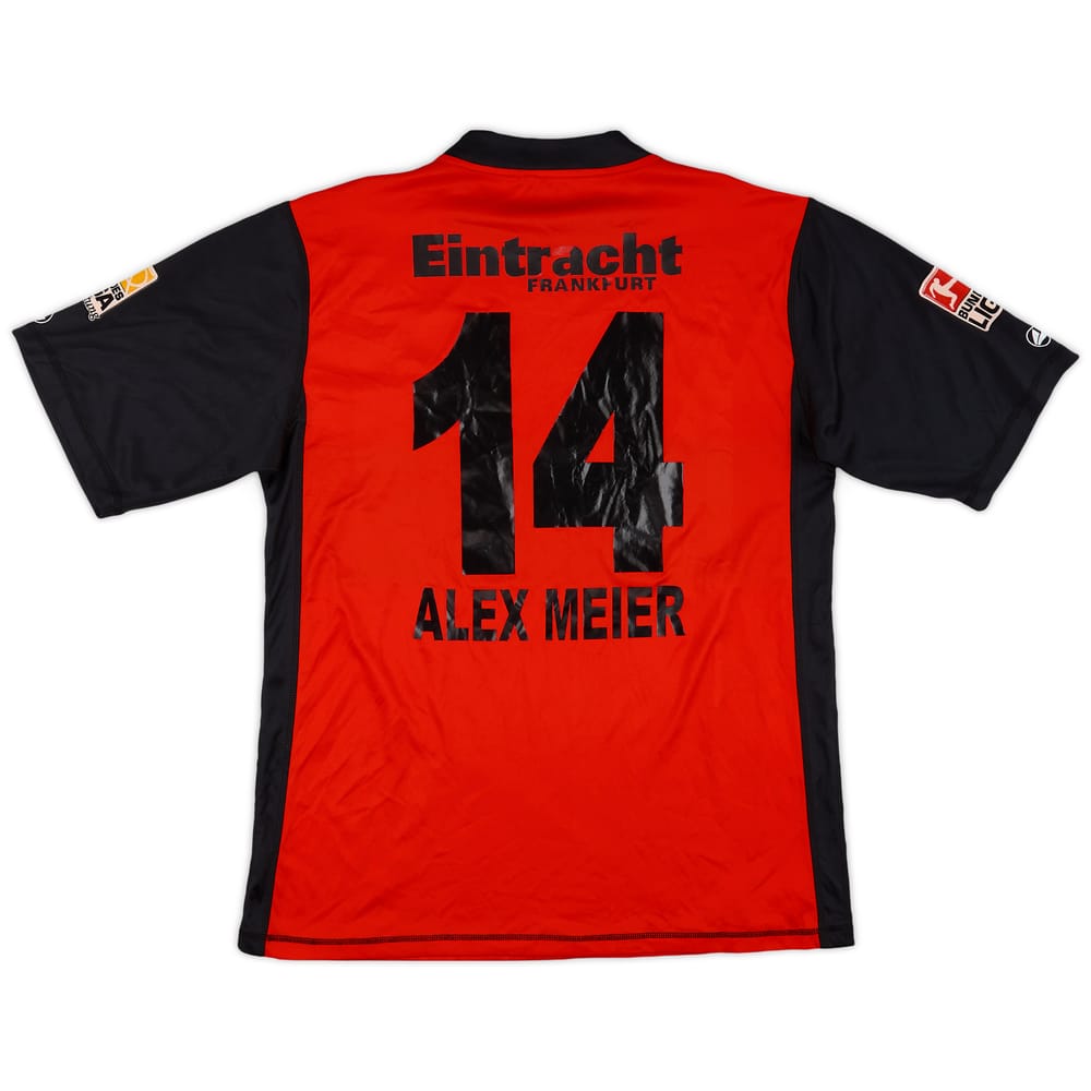 2009-10 Eintracht Frankfurt Home Shirt Alex Meier #14 - 6/10 - (L)