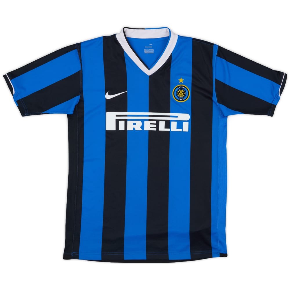 2006-07 Inter Milan Home Shirt - 7/10 - (XL.Boys)