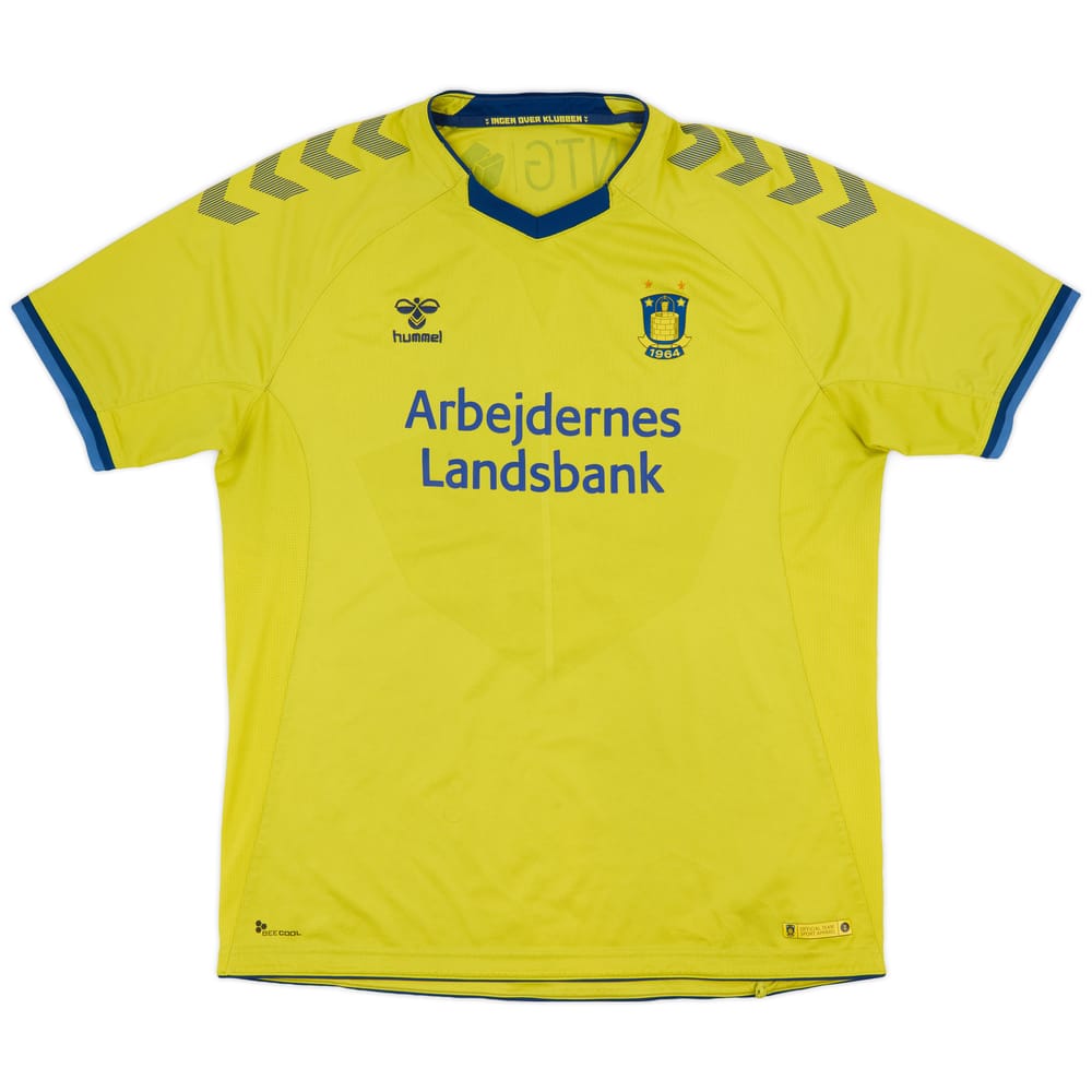 2018-19 Brondby Home Shirt Tibbling #12 - 5/10 - (XXL)