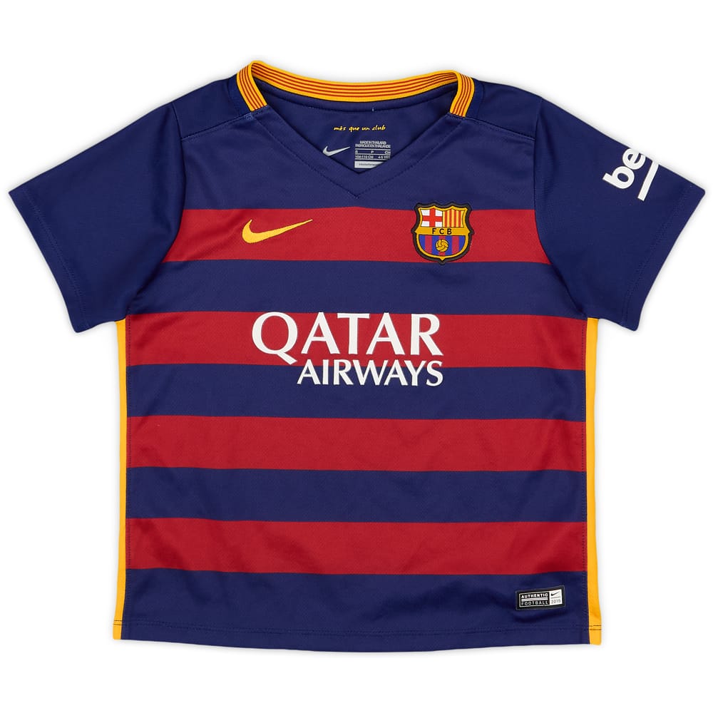 2015-16 Barcelona Home Shirt - 9/10 - (4-5 Years)