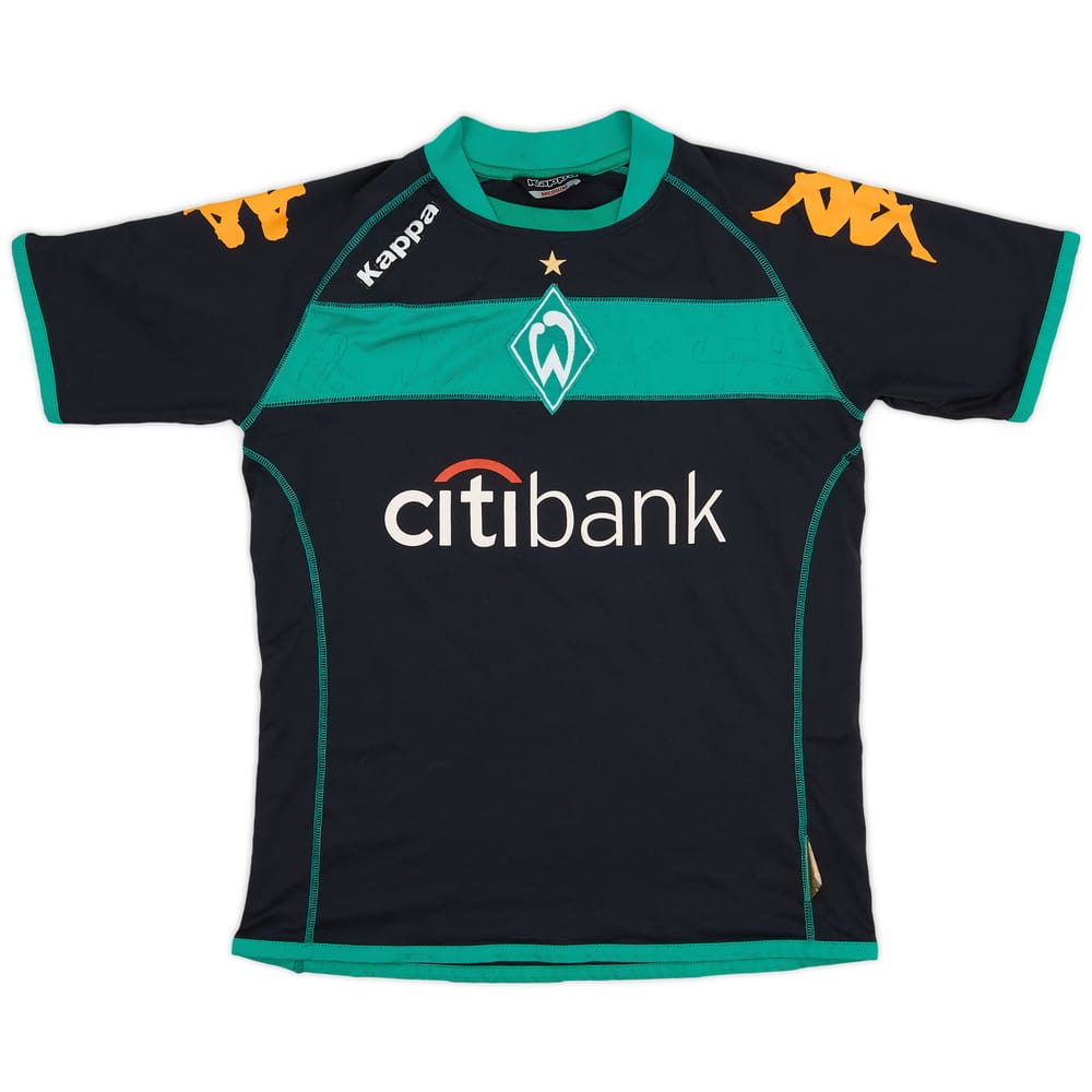 2008-09 Werder Bremen 'Signed' Third Shirt - 7/10 - (M)