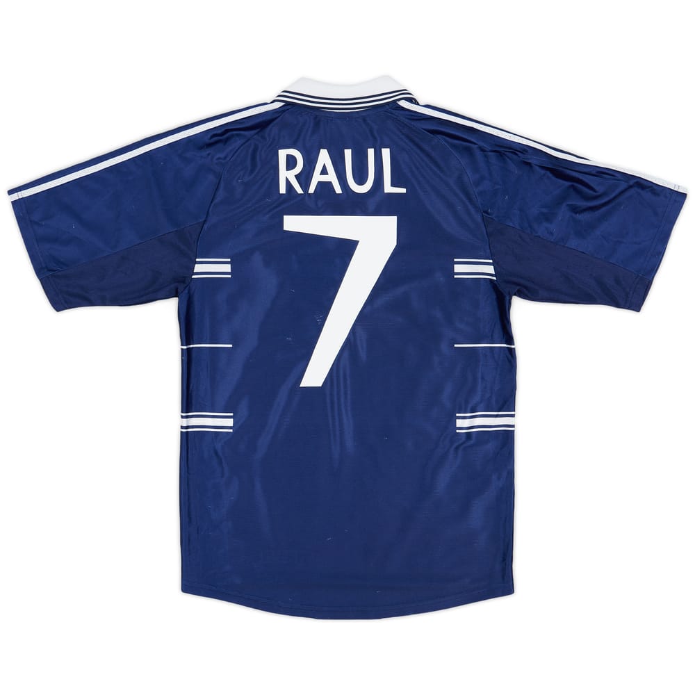 1998-99 Real Madrid Away Shirt Raul #7 - 8/10 - (S)