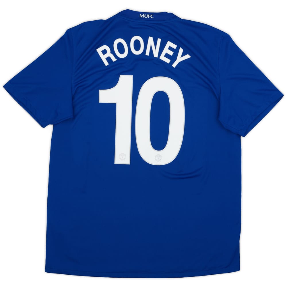 2008-09 Manchester United Third Shirt Rooney #10 - 8/10 - (L)