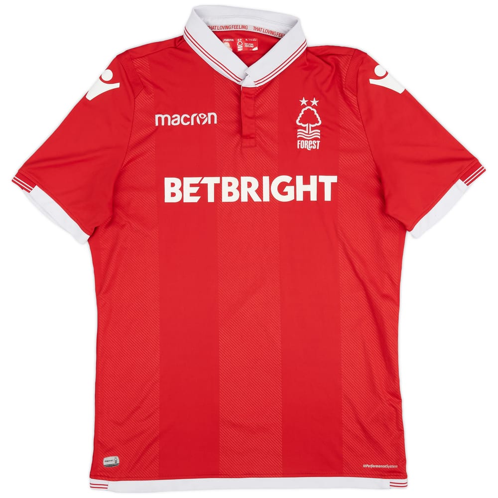 2018-19 Nottingham Forest Home Shirt - 7/10 - (XL)