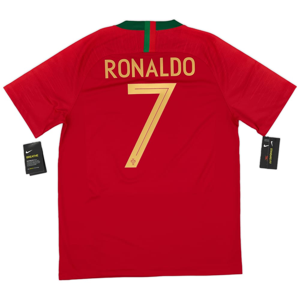 2018-19 Portugal Home Shirt Ronaldo #7 (L)