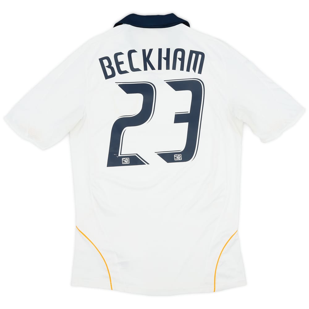 2008-09 LA Galaxy Home Shirt Beckham #23 - 7/10 - (S)