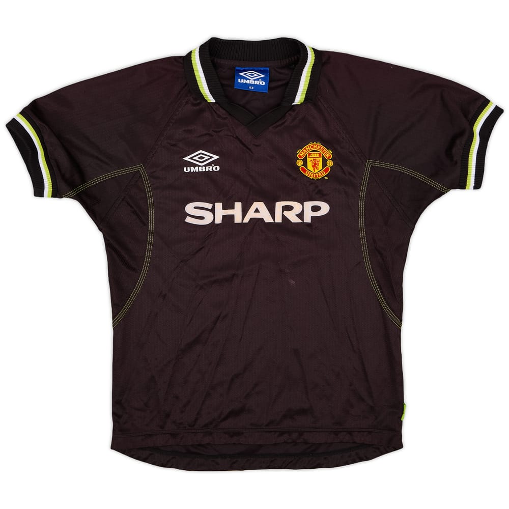 1998-99 Manchester United Third Shirt - 5/10 - (L.Boys)