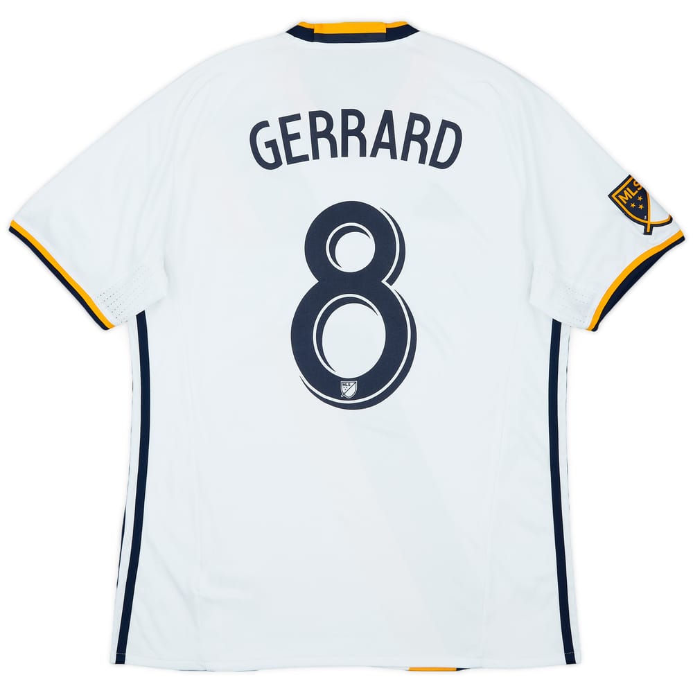 2016-17 LA Galaxy Home Shirt Gerrard #8 - 9/10 - (M)