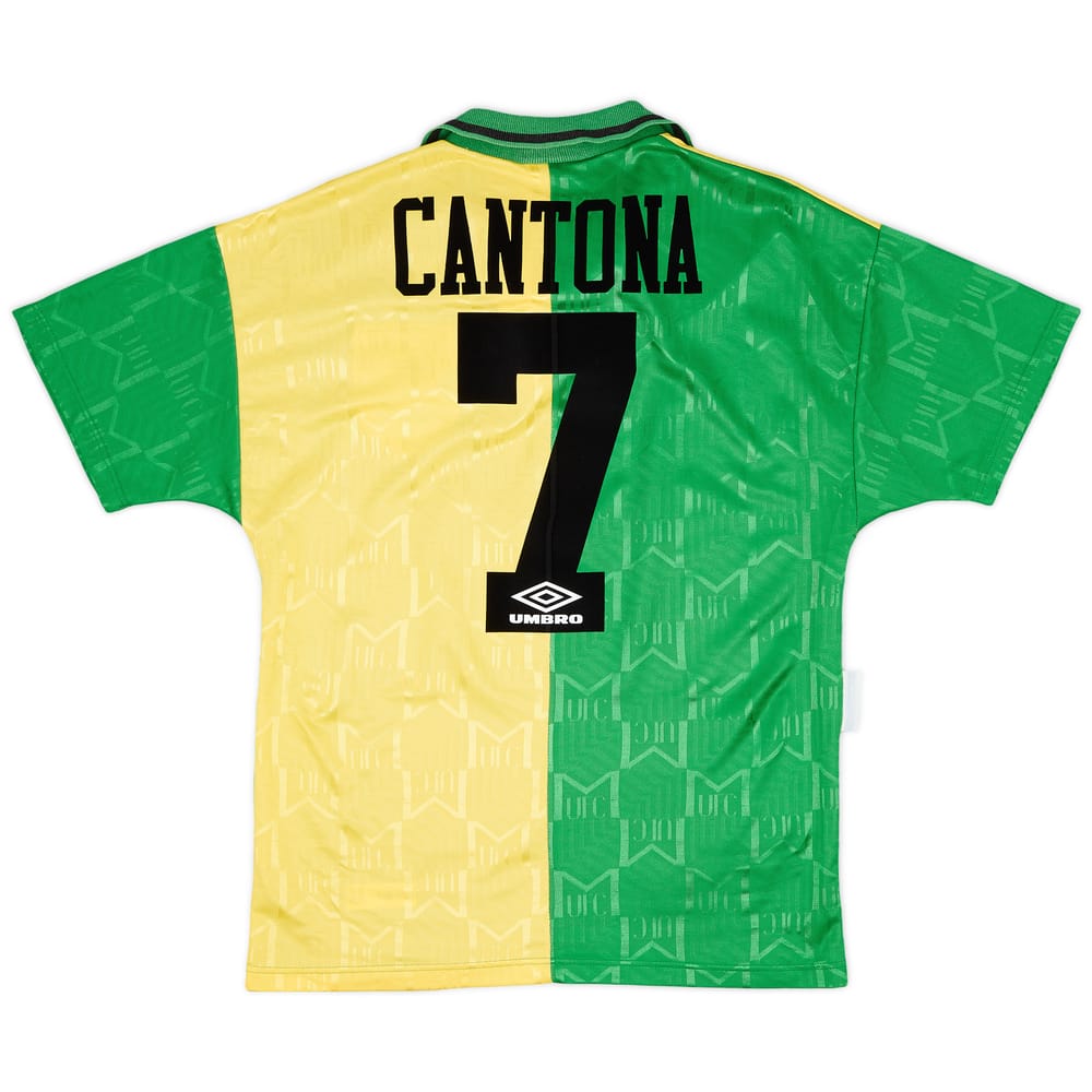 1992-94 Manchester United Third Shirt Cantona #7 - 8/10 - (S)