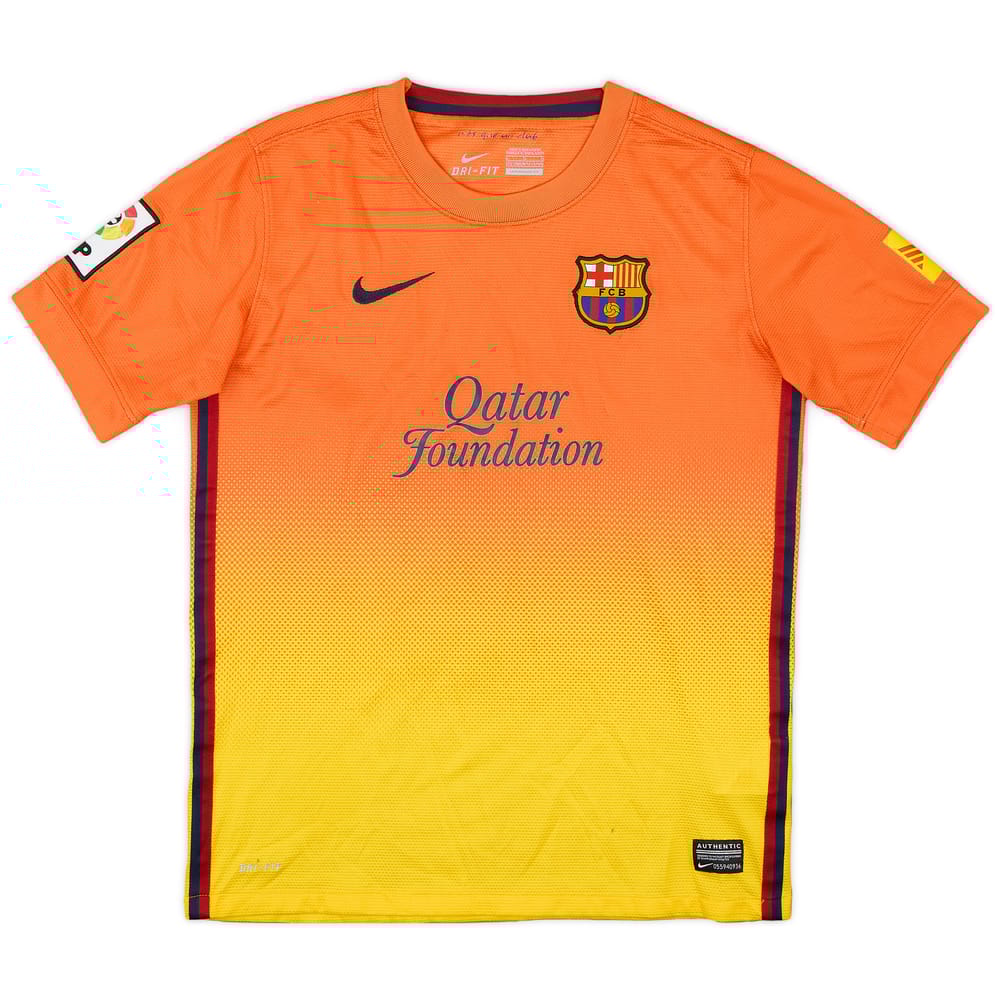 2012-13 Barcelona Away Shirt - 6/10 - (L.Boys)
