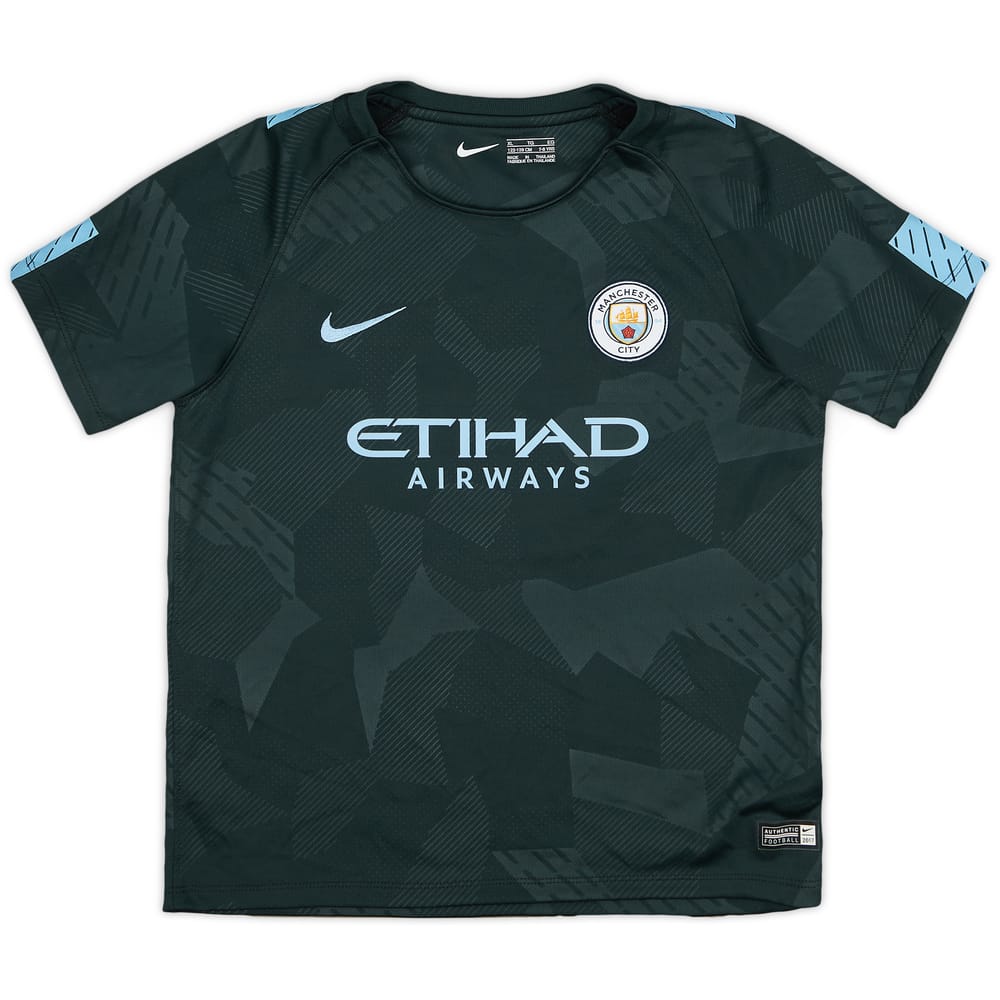 2017-18 Manchester City Third Shirt - 8/10 - (7-8 Years) 