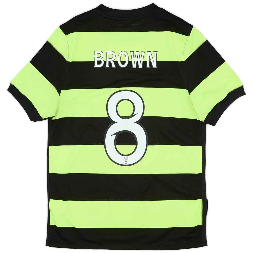 2009-11 Celtic Away Shirt Brown #8 - 4/10 - (S)