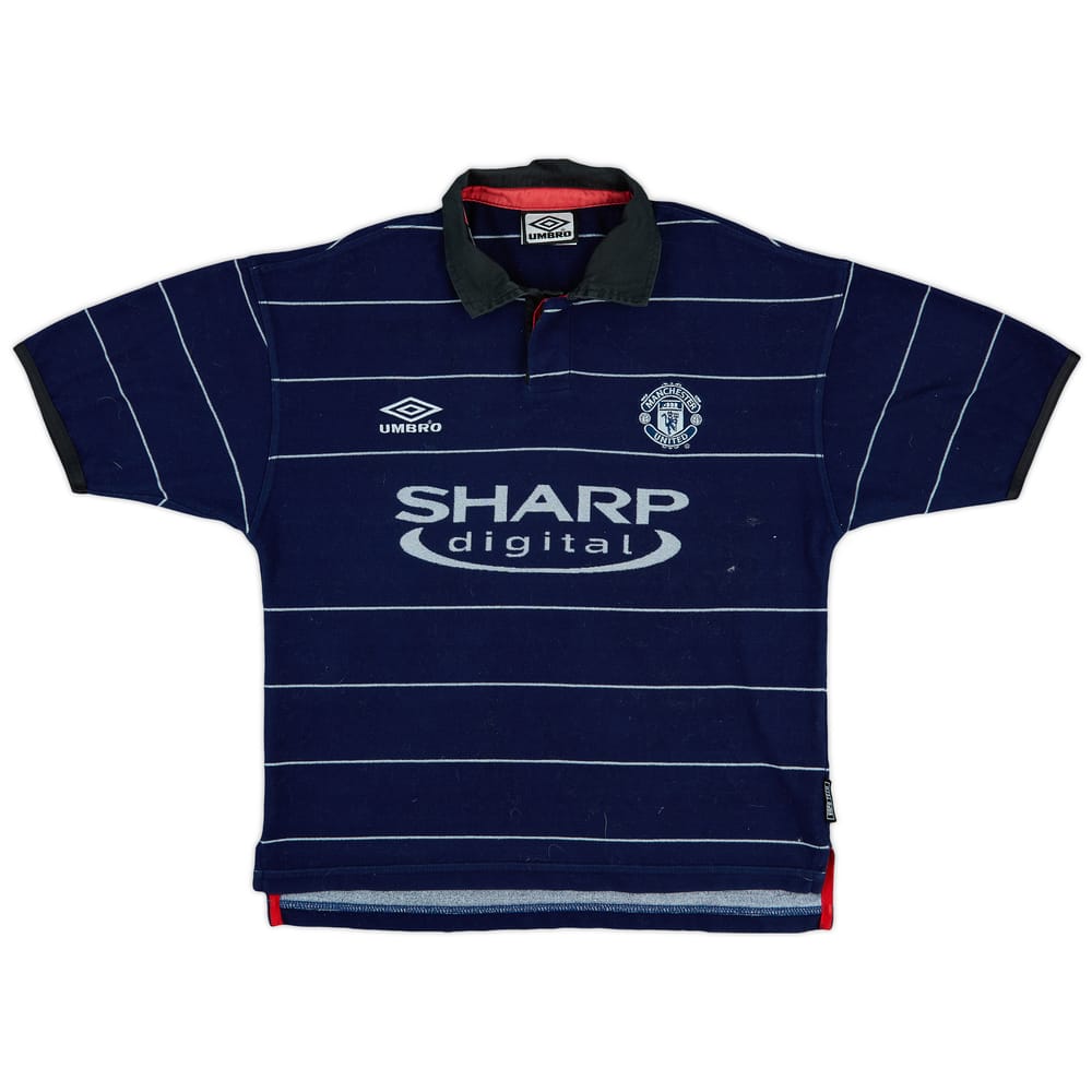 1999-00 Manchester United Away Shirt - 8/10 - (Y)