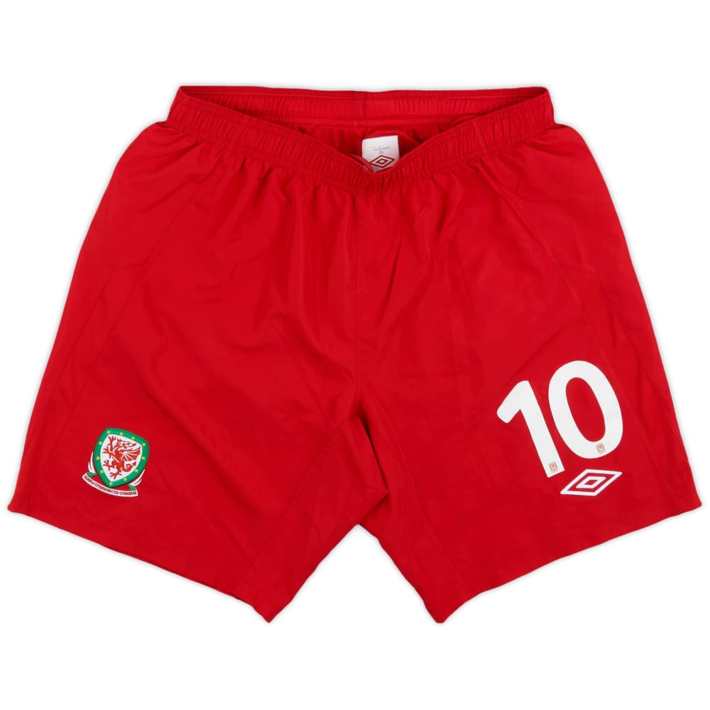 2011-12 Wales Home Shorts #10 (Ramsey) - 6/10 - (L)